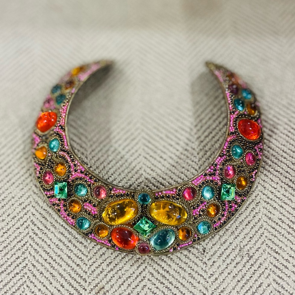 Beautiful custom stone necklace